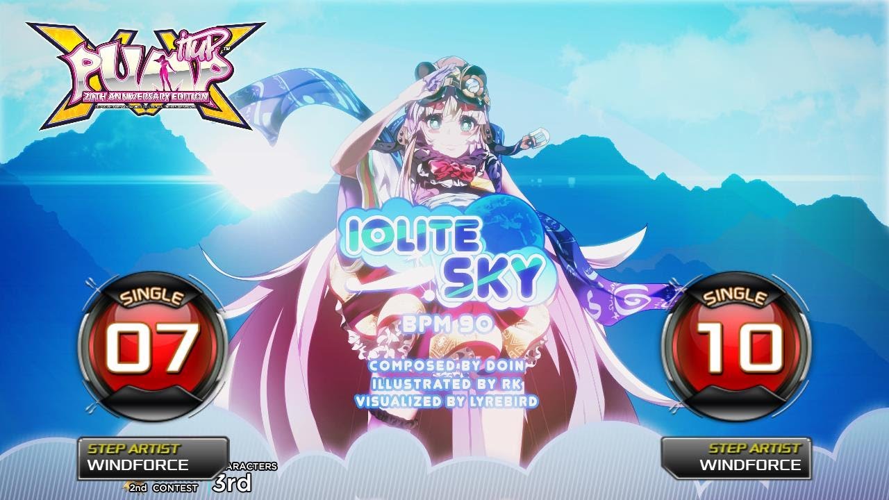 [PUMP IT UP XX] Iolite Sky(아이올라이트 스카이) S7, S10