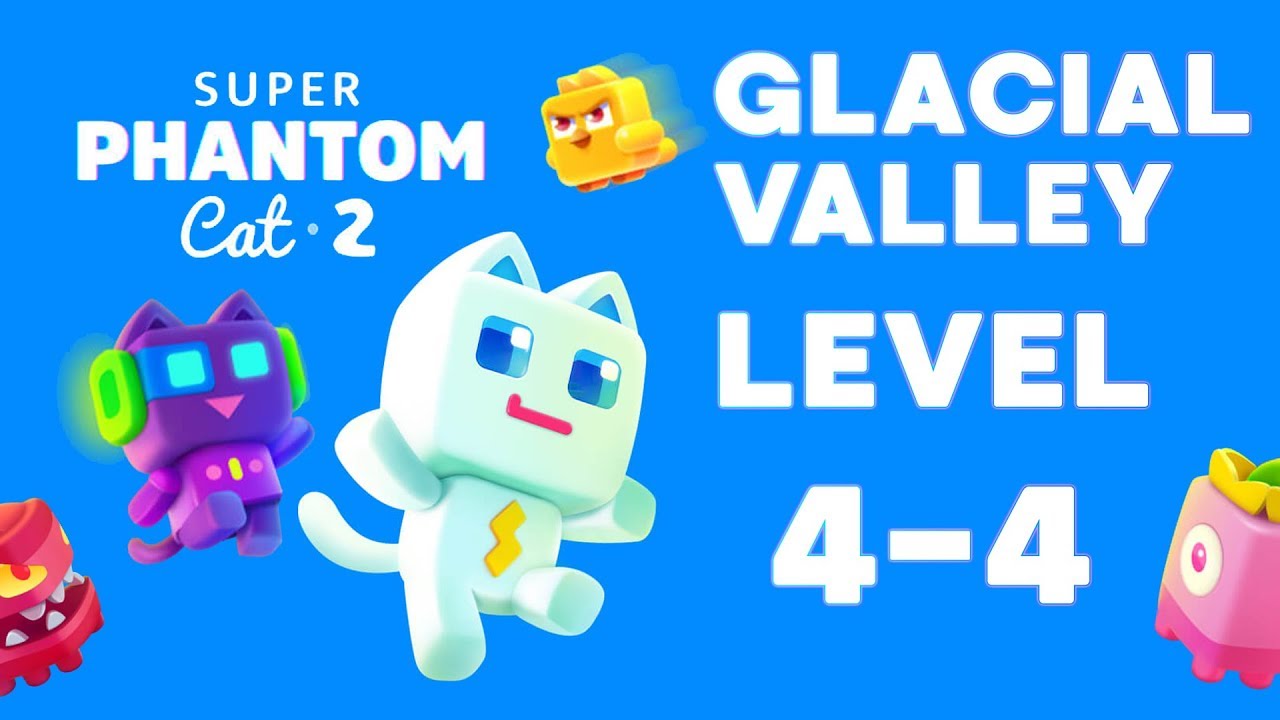 Super Phantom Cat 2 - Level 4-4 - Secrets, Stars, Chests