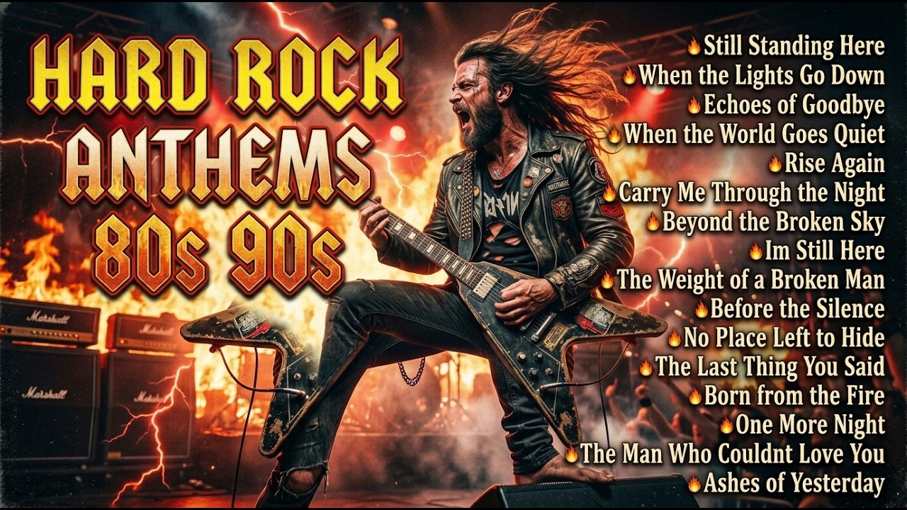 🔥 Born for Rock &mdash; Ultimate 80s & 90s Hard Rock Anthems