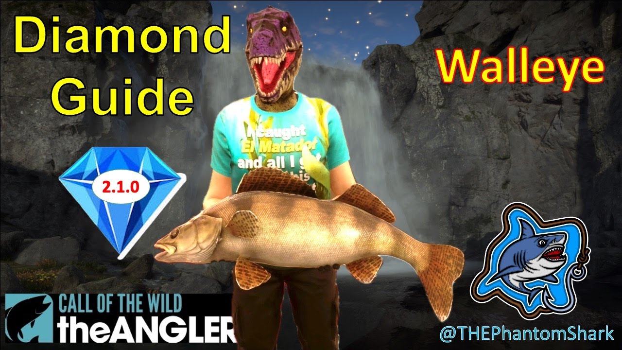 Walleye Diamond Guide! Variations! Top Hotspot! USA Golden Ridge Reserve Call of the Wild The Angler