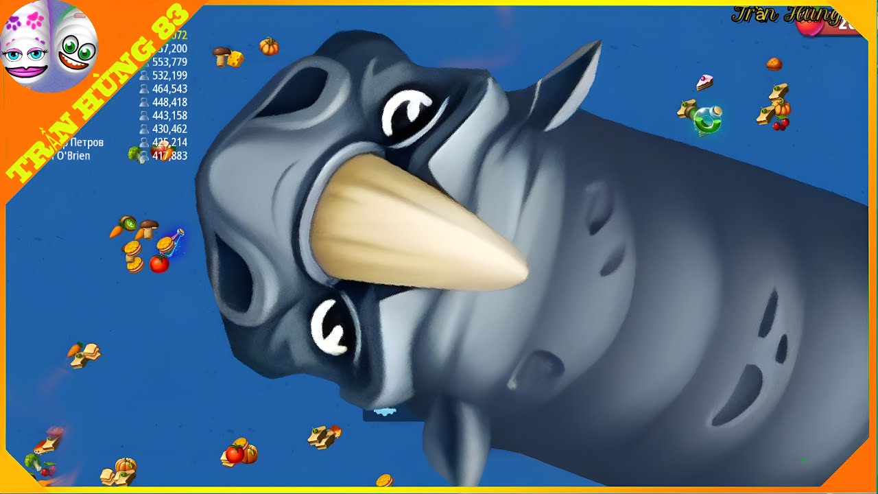 🐍WORMSZONE.IO | GIANT SLITHER SNAKE TOP 01 / Лучший игровой процесс в Epic Worms Zone! | Trần H&ugrave;n...