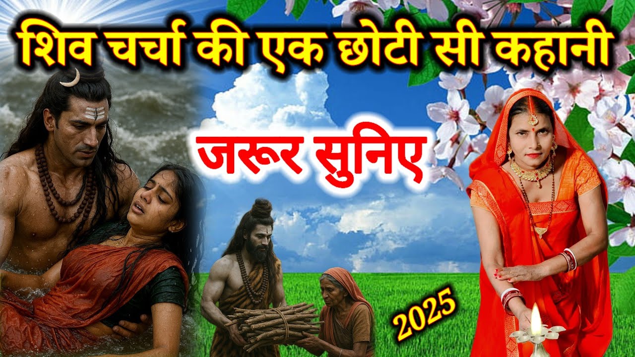 शिव चर्चा की एक छोटी सी कहानी 🙏 सुनकर आंशू आ जाएगा | shiv charcha ki dukhbhari katha | shiv charcha