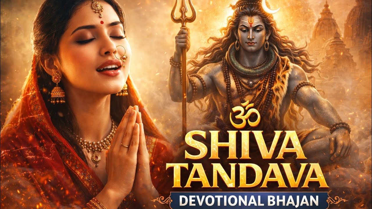 SHIVA TANDAVA 🕉️ | Female Voice Bhajan | Soul-Touching Mahadev Devotion