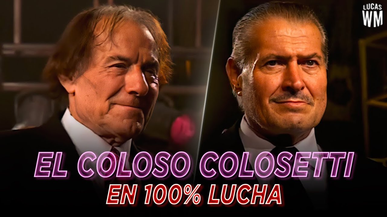 El d&iacute;a que el Coloso Colosetti visit&oacute; 100% Lucha