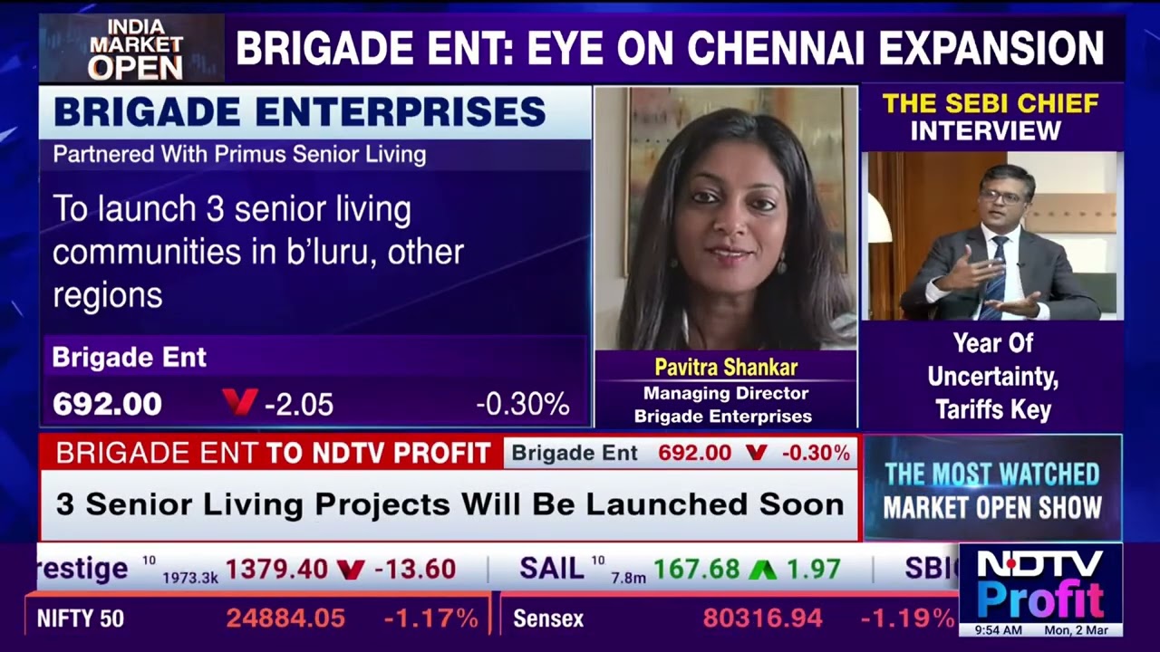 Pavitra Shankar, Managing Director, Brigade Group | NDTV Profit | 2 March 2026