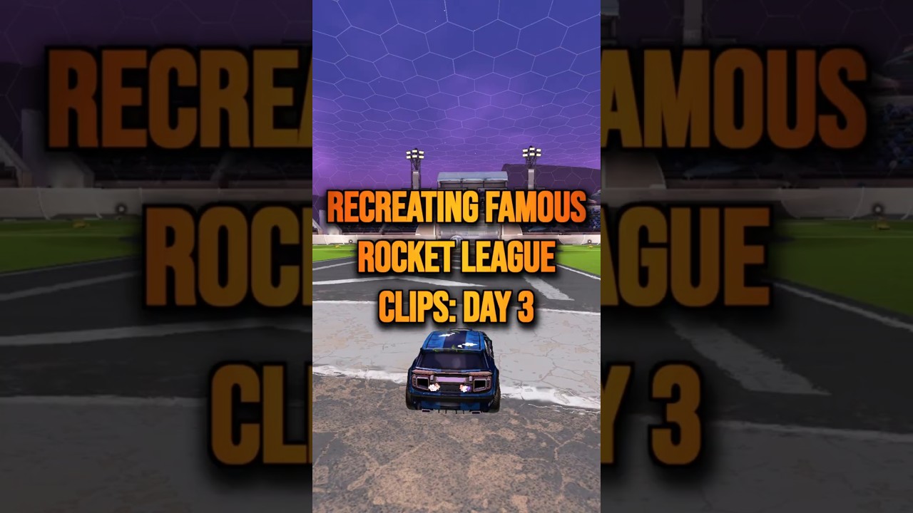 Выполняю этот НЕВЕРОЯТНО БЕЗУМНЫЙ бросок #rocketleague #rl #gaming #fyp