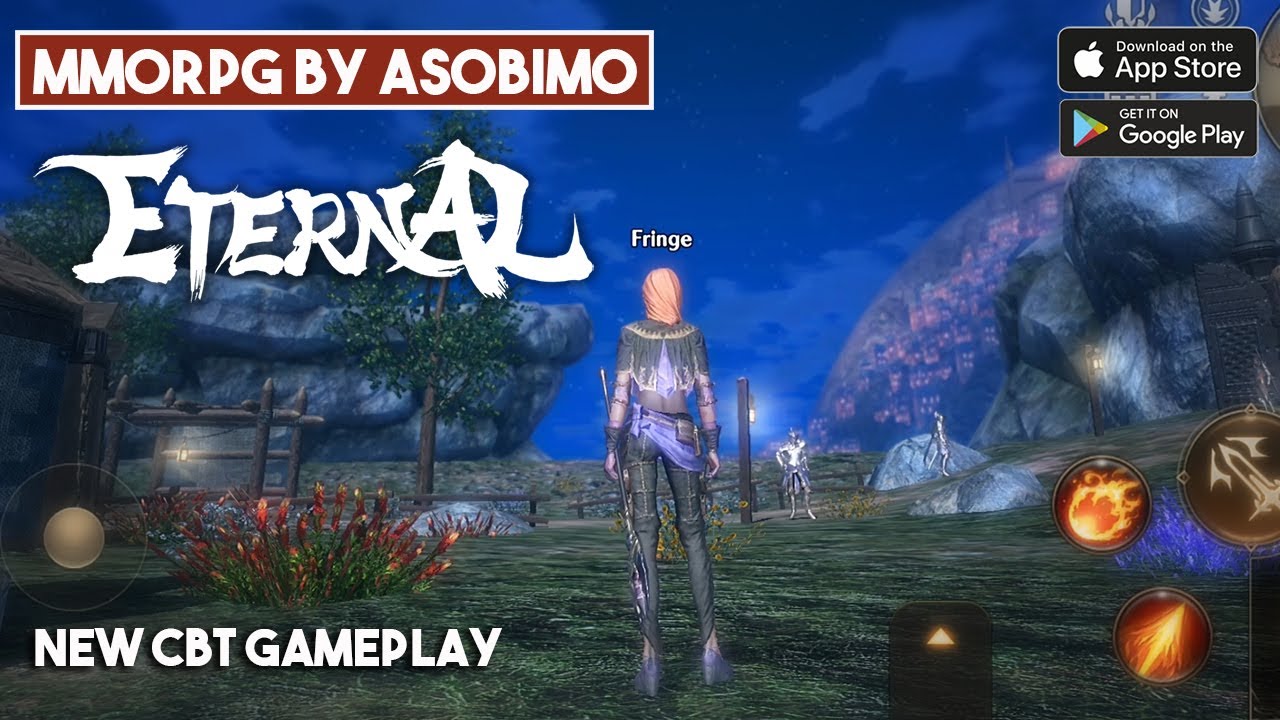 ETERNAL Gameplay Android / iOS - New MMORPG by Asobimo