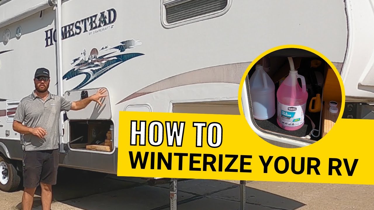 How to Winterize Your RV with Antifreeze (Protect Those Pipes!)