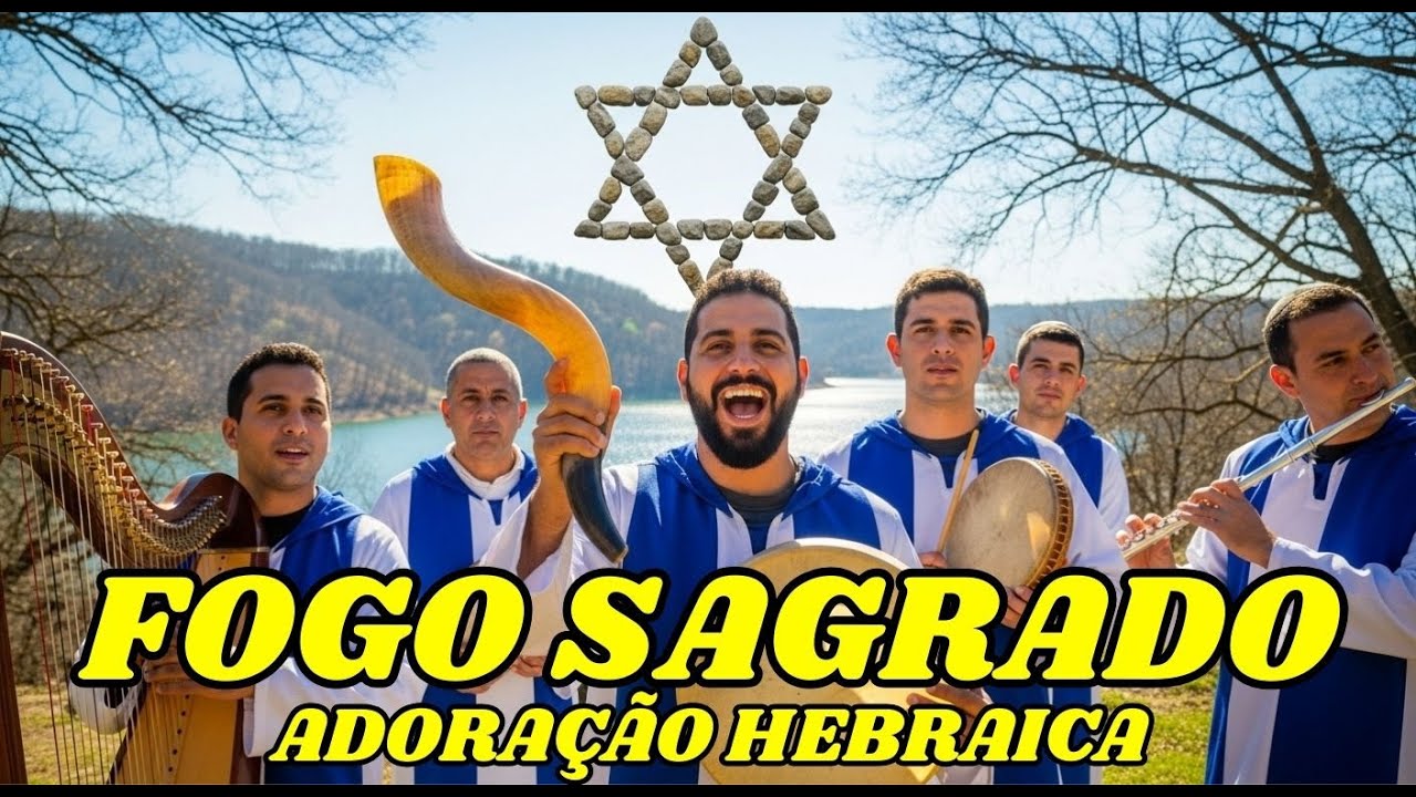 Gloriosa Adoração Hebraica – Fogo Sagrado que Desperta o Espírito do Rei Israel