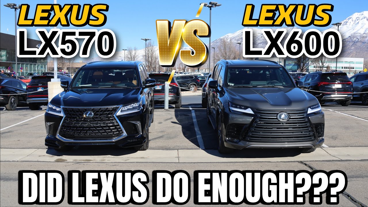 Lexus LX600 300 Series VS Lexus LX570 200 Series: Is This Redesign A Better SUV???