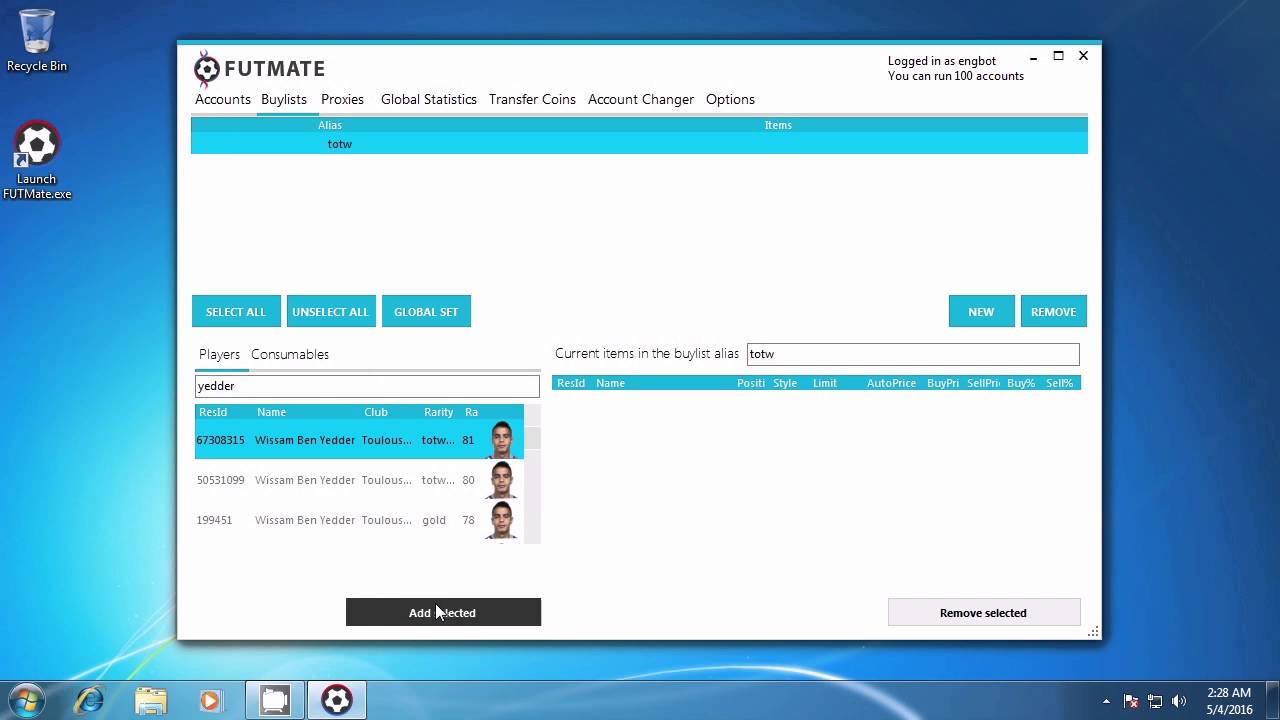 FUTMate Fifa 17 Ultimate Team Autobuyer