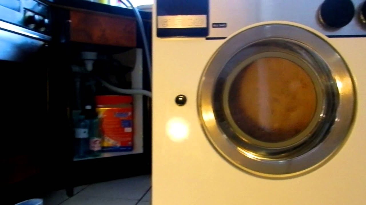 Eudora Goldkind EU 340 Ende Weichspülen und Endschleudern