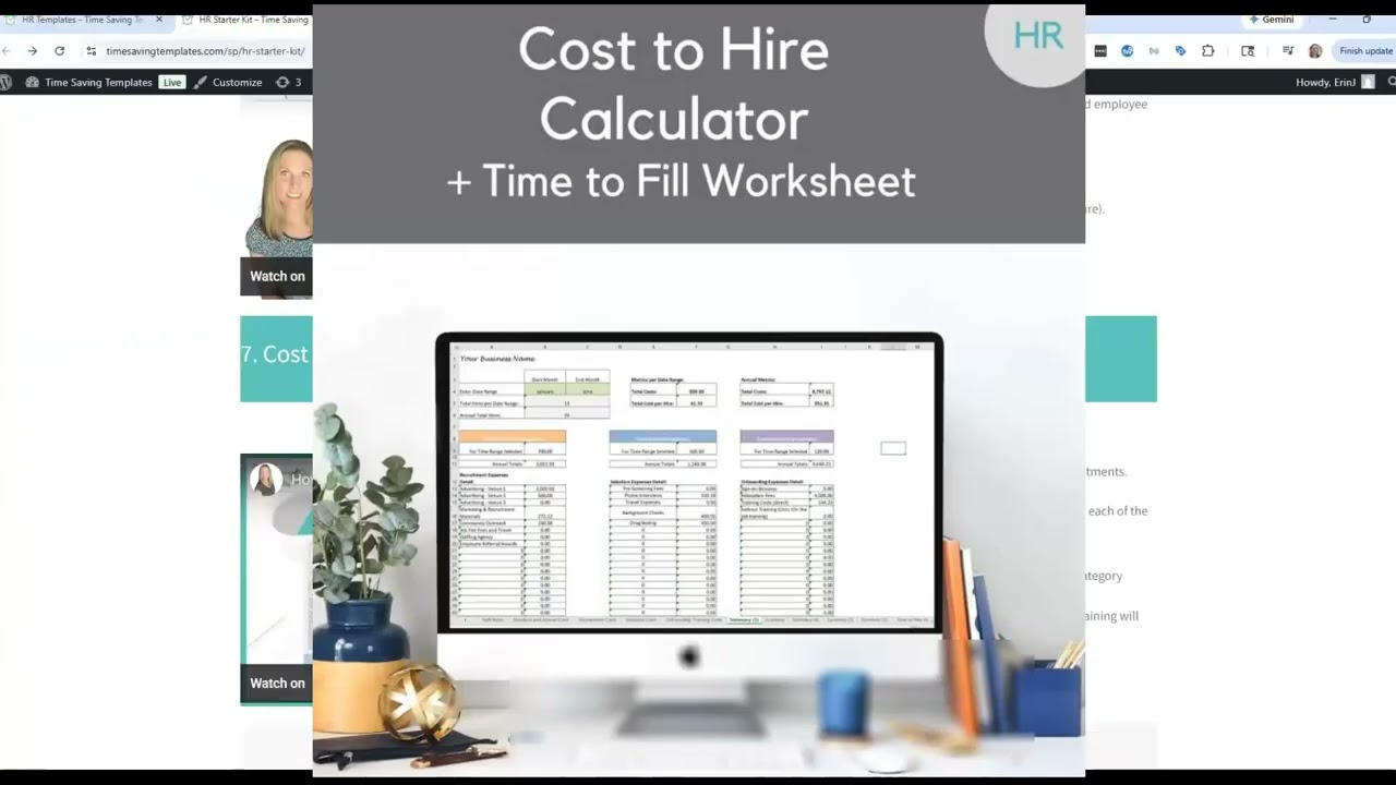 HR Spreadsheet Templates - 7 Essential Tools for Salary Increases, PTO tracking, Turnover and more