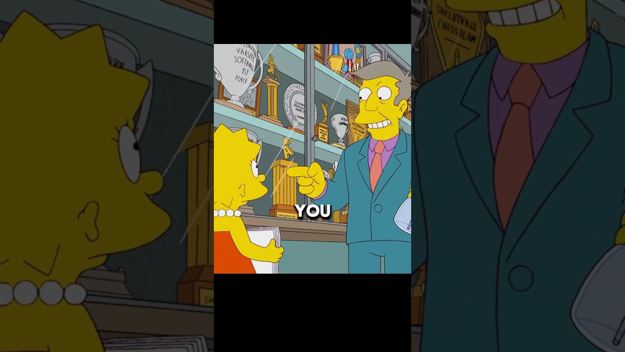 Lisa discovers her mother used to be a perfect student. #anime #animerecap #TheSimpsons