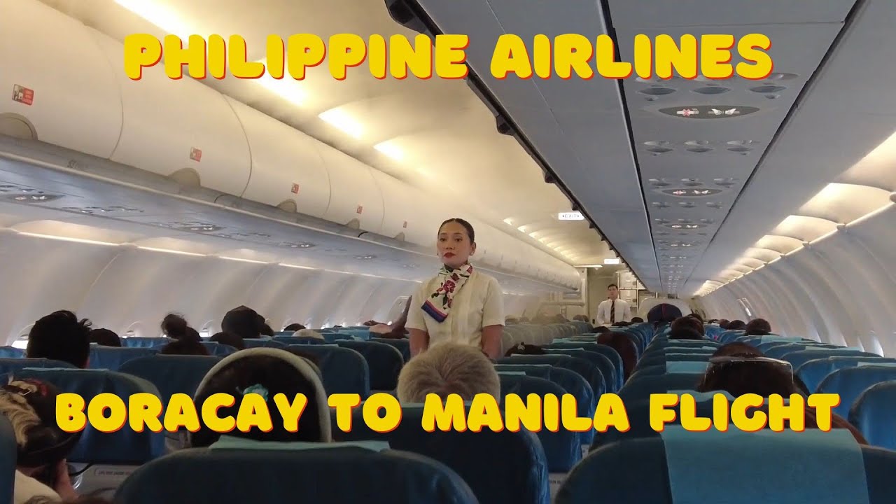 Flying From Boracay Caticlan Airport to NAIA 2 Manila