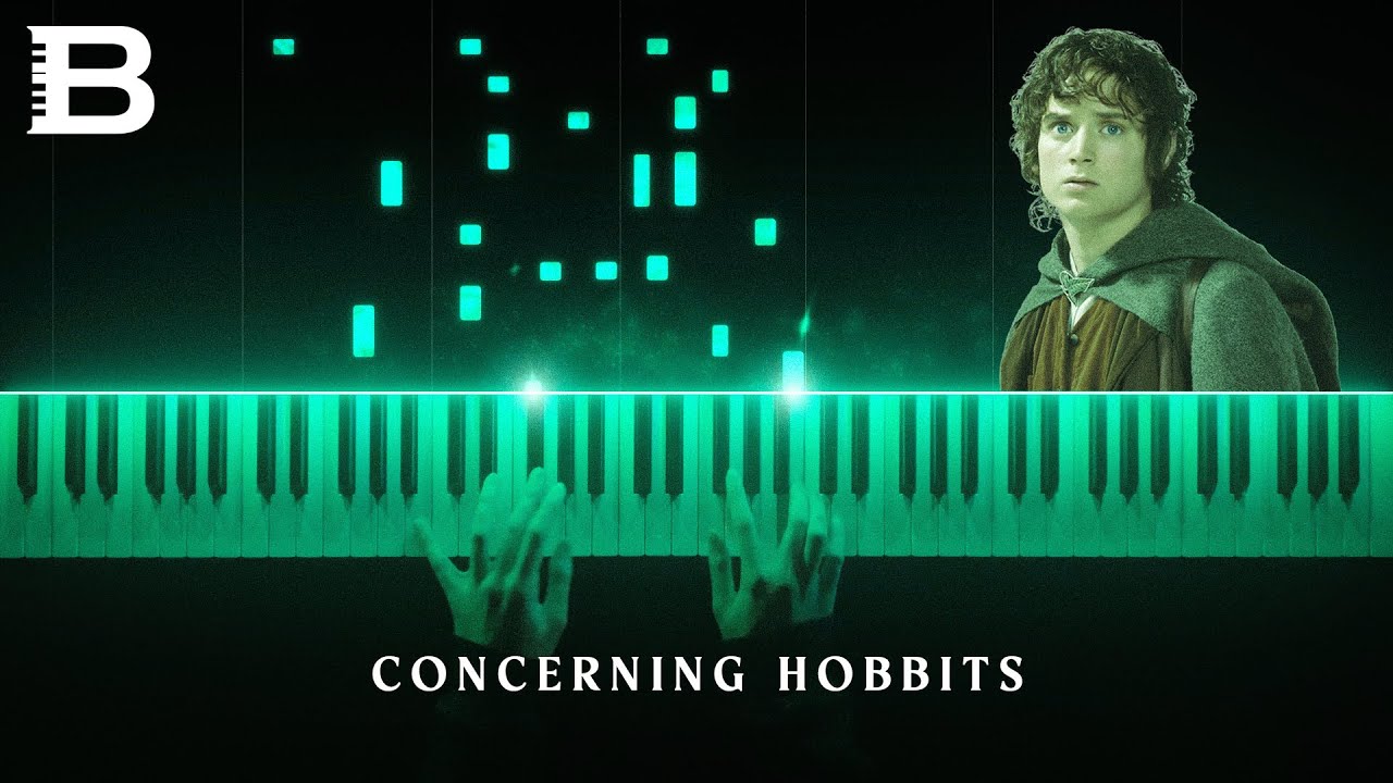Concerning Hobbits (Piano Cover) &ndash; The Lord of the Rings: The Fellowship of the Ring