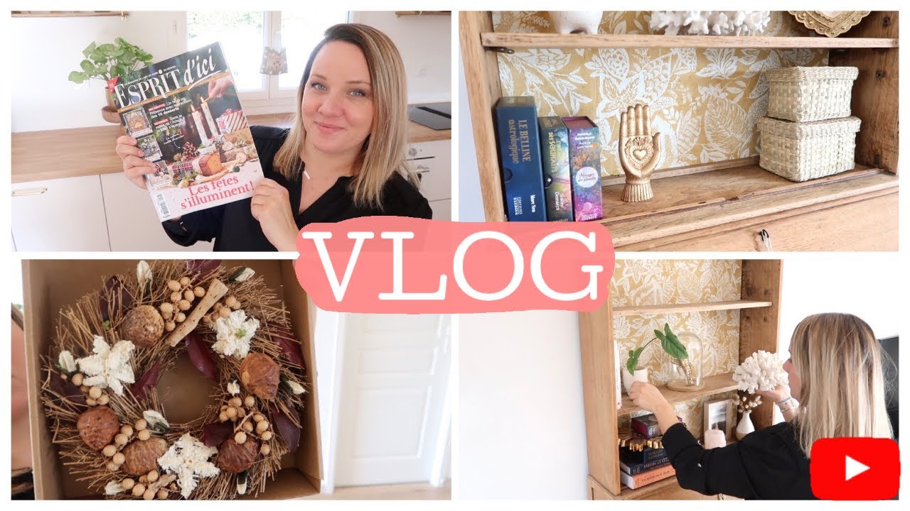 🍂 Un lundi avec moi : Haul déco IKEA, courses, astuces nature & réaménagement bureau !🍁