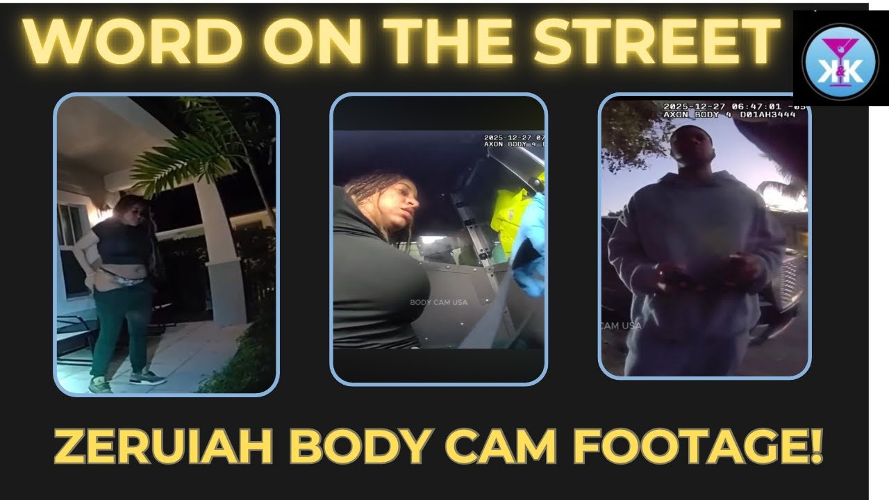 Word On The Street! Zeruiah Dash Cam Video Footage! Shout out to @BodyCamUSA769 #lifeafterlockup