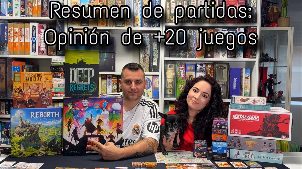 Resumen de partidas 2025 Vol.2 Opini&oacute;n de m&aacute;s de 20 juegos