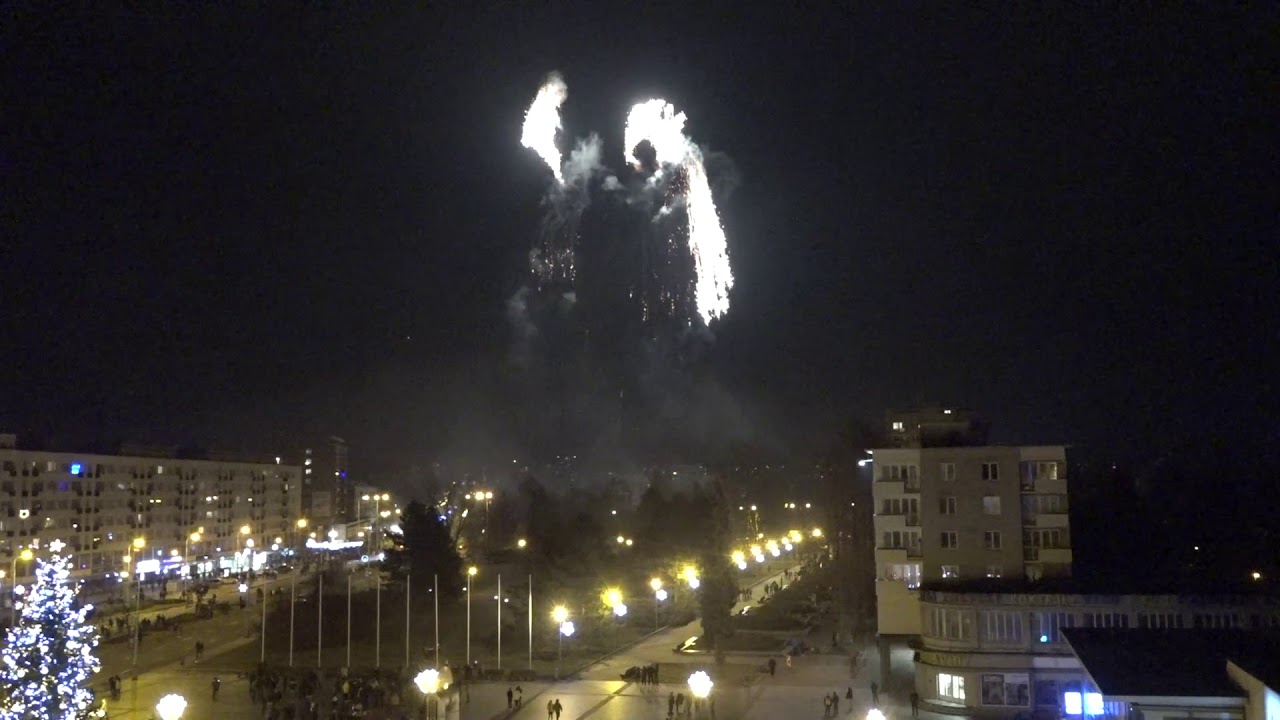 Havířov: Novoroční ohňostroj 2020