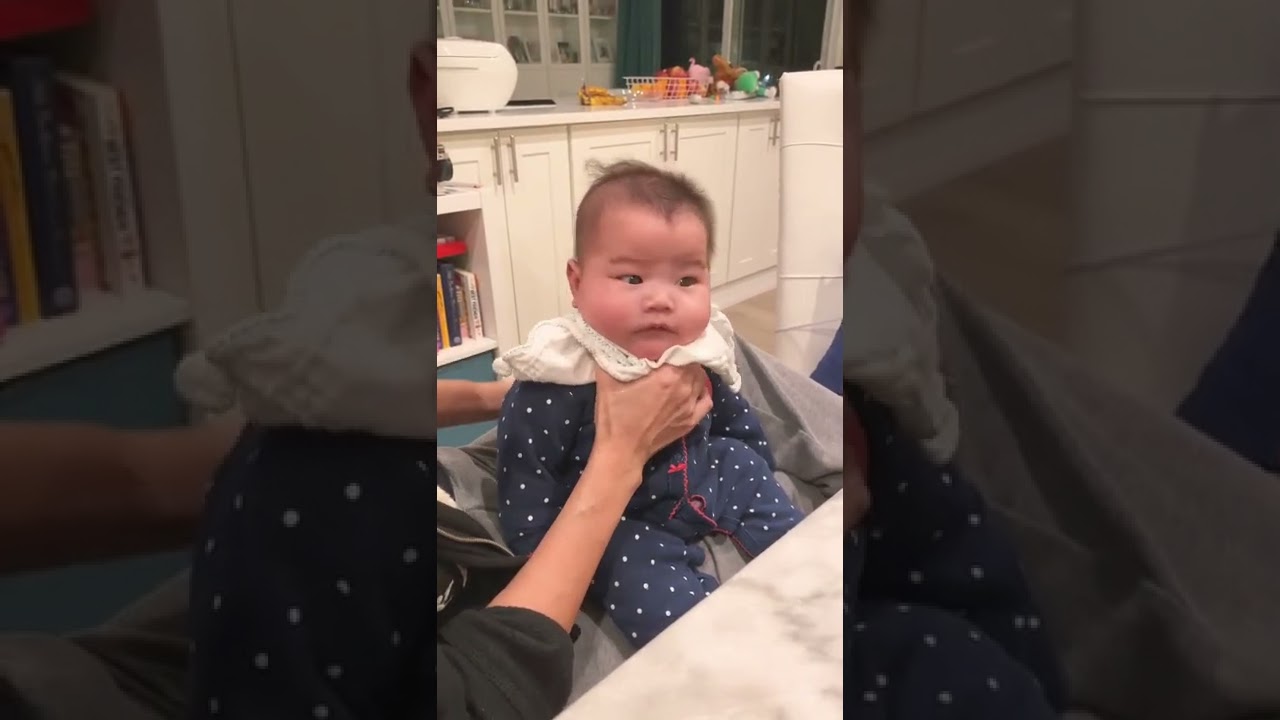 How to look cute when being burp🥰