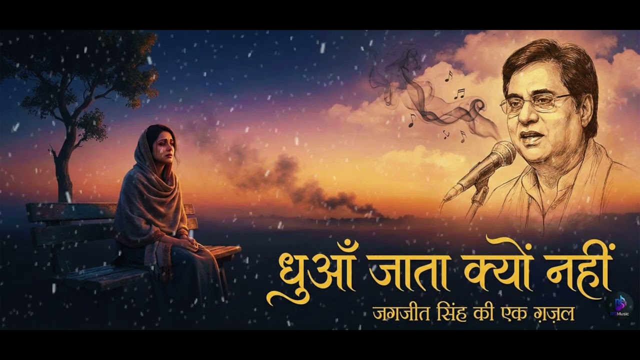 Dhua Jaata Kyu Nahi - A Soulful Ghazal | Emotional Heartbreak Song | Tribute To Jagjit Singh Sahab