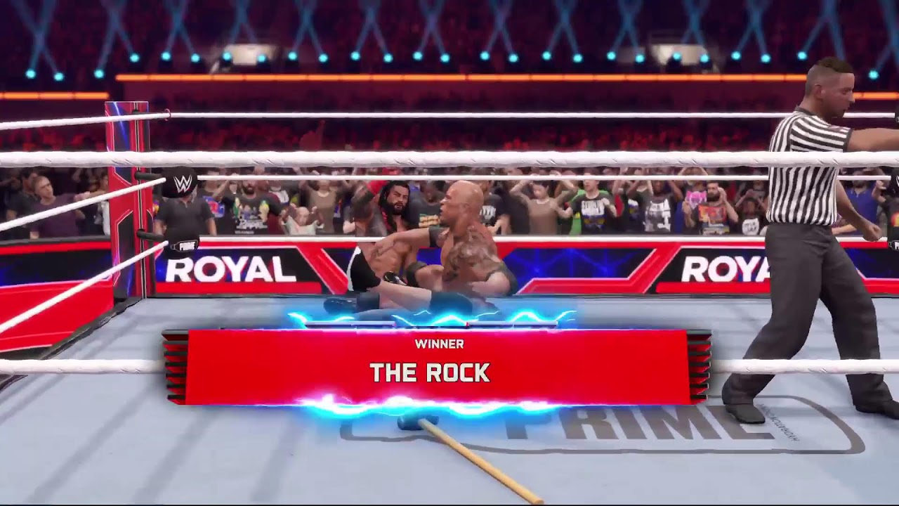 Rock vs john cena