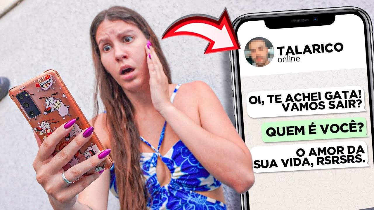 UM TALARICO MANDOU MENSAGEM PRA GIOVANNA E CAUSOU UMA MEGA CONFUSÃO!