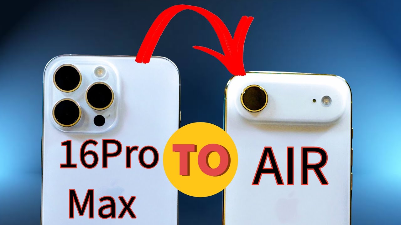 iPhone AIR -What do i miss coming from an iPhone 16 ProMax?