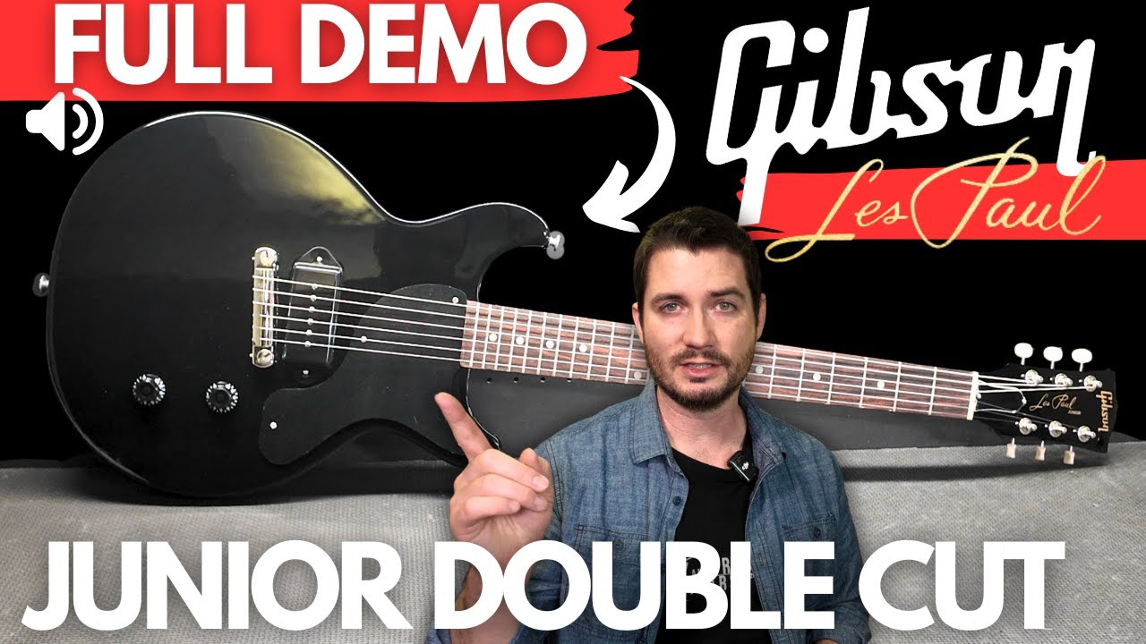 НОВЫЙ Gibson Les Paul Junior Double Cut ПОЛНАЯ ДЕМО-ВЕРСИЯ