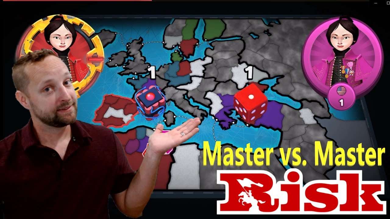 Master-ranked players compete in epic game of Risk: Global Domination!