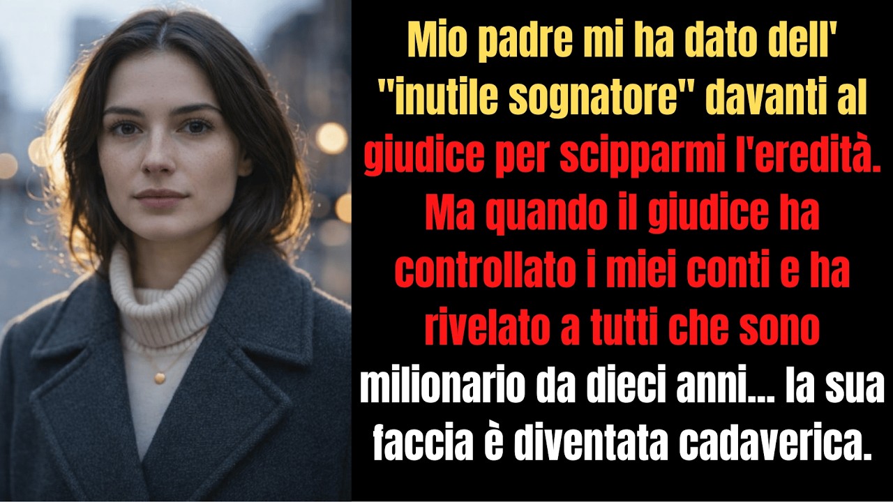 Mi hanno fatto causa per l'eredità. Non sapevano che ero già milionaria. 🤫⚖️