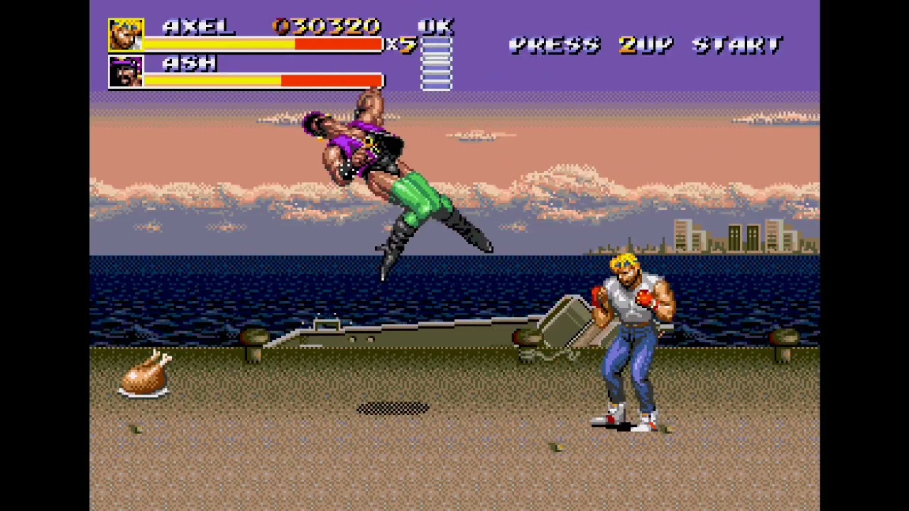Bare knuckles 3 Megadrive Japon ( traduit en anglais ) let's play @cednationalbrut partie 1