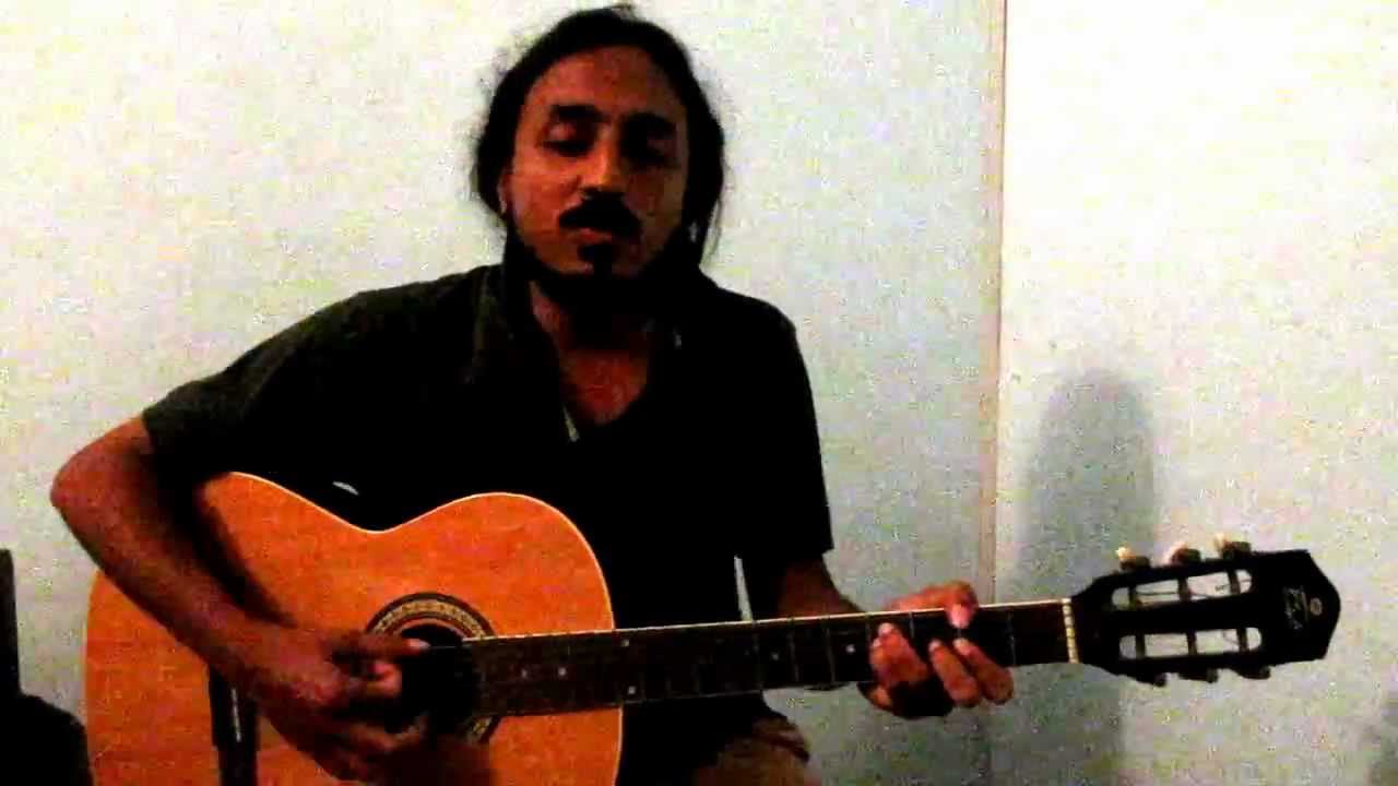 Poomkaatinodum kilikalodum - malayalam song unplugged - guitar vocals - ilayaraja