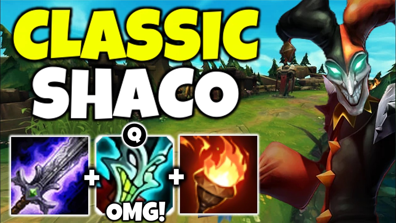 I PLAYED OLD SHACO ON LEAGUE CLASSIC! (A TRIP DOWN MEMORY LANE)