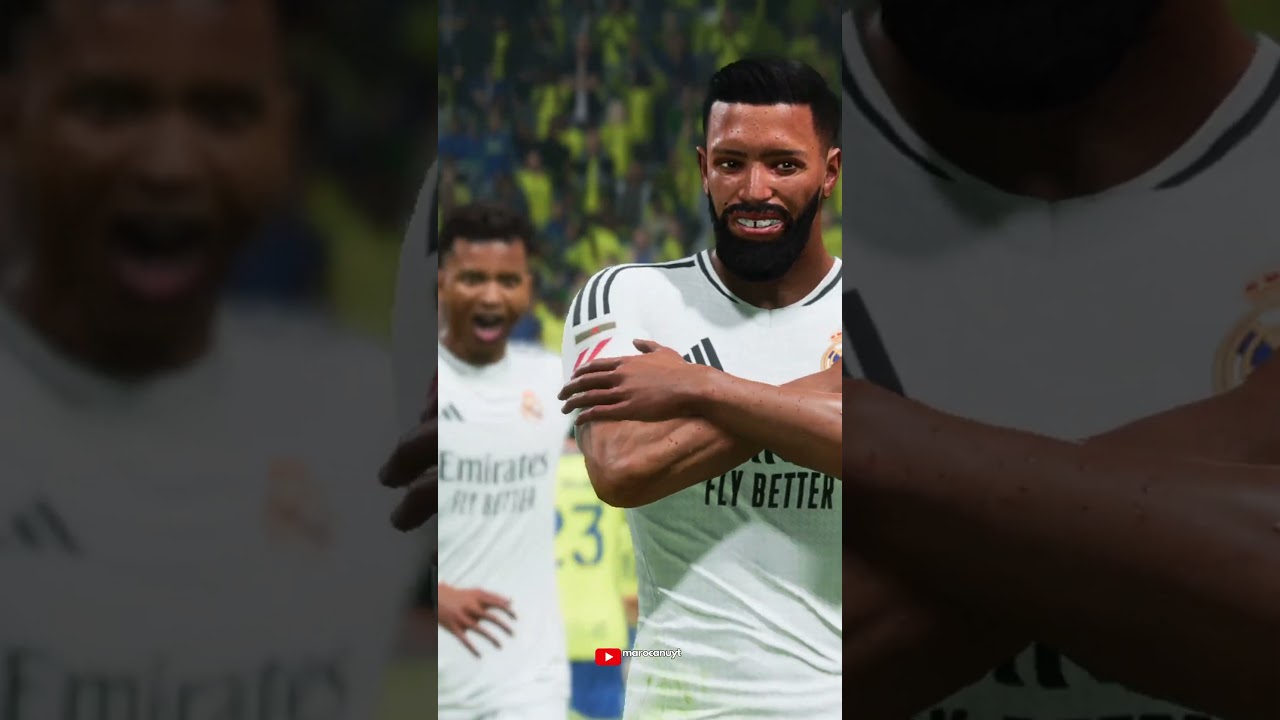 MAROCANU GOL VS LAS PALMAS🔥 #fc25 #fifa #playercarrer #realmadrid #halamadrid #halamadridynadam&aacute;s