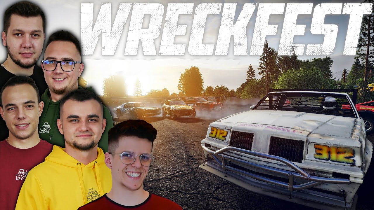 Testujemy The Very TrackPack 2 !🚗 ☆Wreckfest Multiplayer ☆ 😍MafiaSolecTeam😂🚗