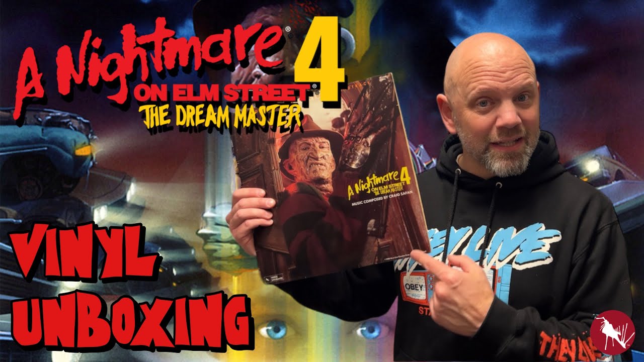 A Nightmare on Elm Street 4 : The Dream Master vinyl unboxing