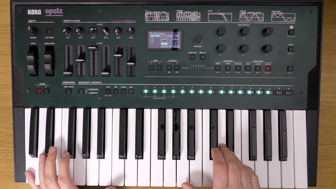 Korg opsix - Effects