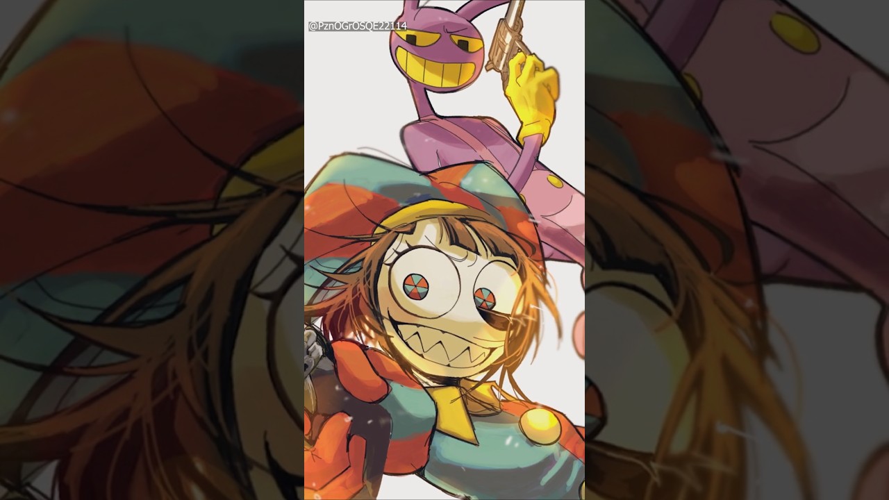 Pomni Has Changed  #anime #fanart #twitter #art #TADC #digitalcircus #analysis #pomni #jax