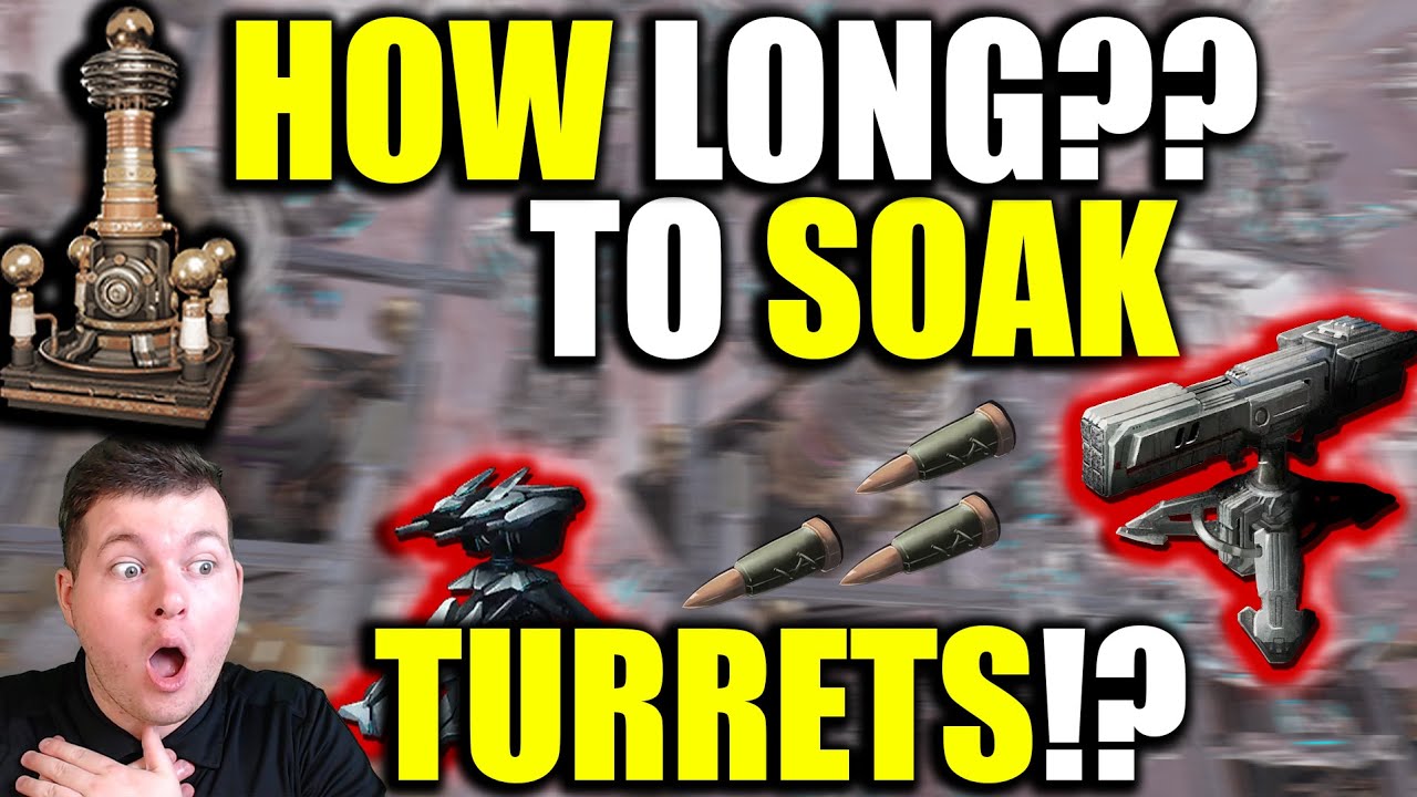 How LONG Does It Take To SOAK A TURRET - TOP TIER GUIDE! In Ark Ascended - RAIDERS BEWARE