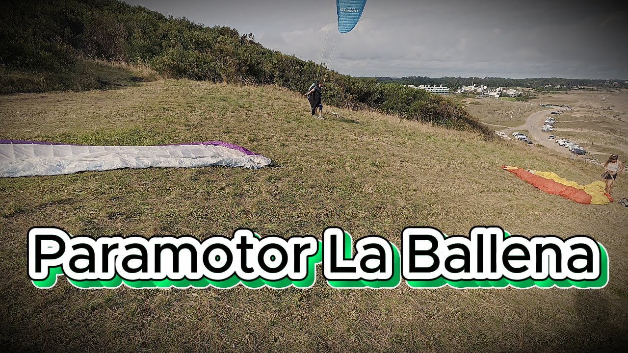 Paramotor en Punta Ballena Maldonado.