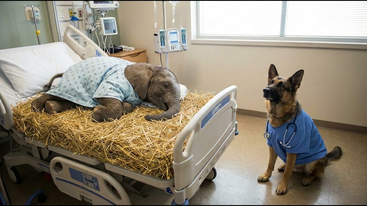 True Loyalty: How This Dog Saved a Baby Elephant From a Frozen Cage