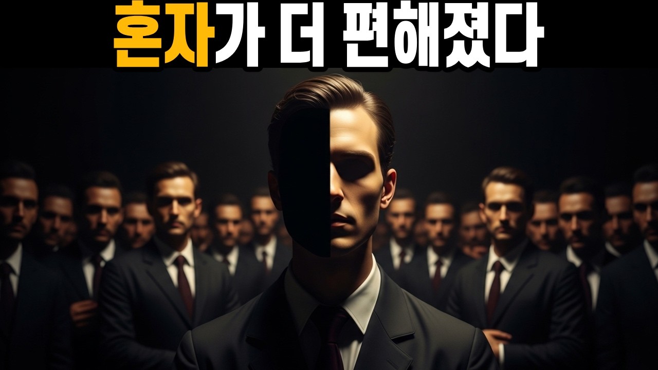 왜 혼자 있는 시간이 점점 편해지는가ㅣ칼 융