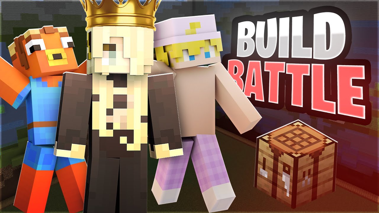 IL RITORNO del KING nelle BUILD BATTLE (con LEUTUM e NICO)