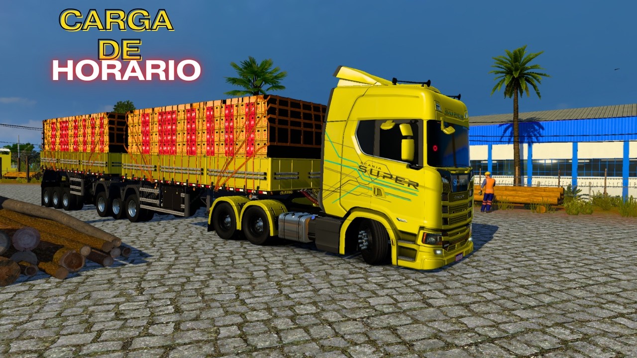 ETS2  - CARGA DE HORARIO MAPA MG