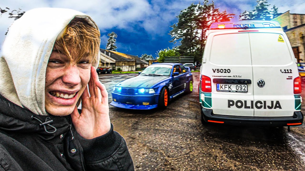filmavau driftą su POLICIJA