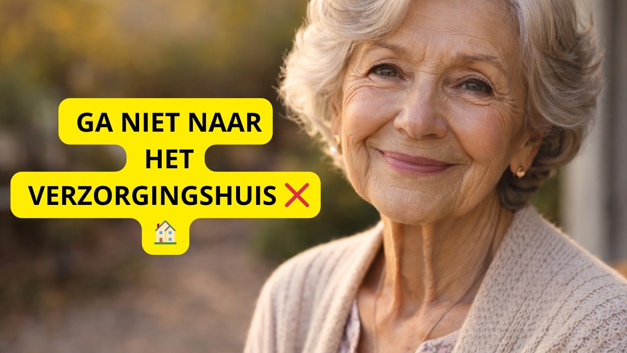 Ik ben 83 jaar. Ben je bang om alleen oud te worden? GA NIET naar een tehuis. DOE DIT eerst.