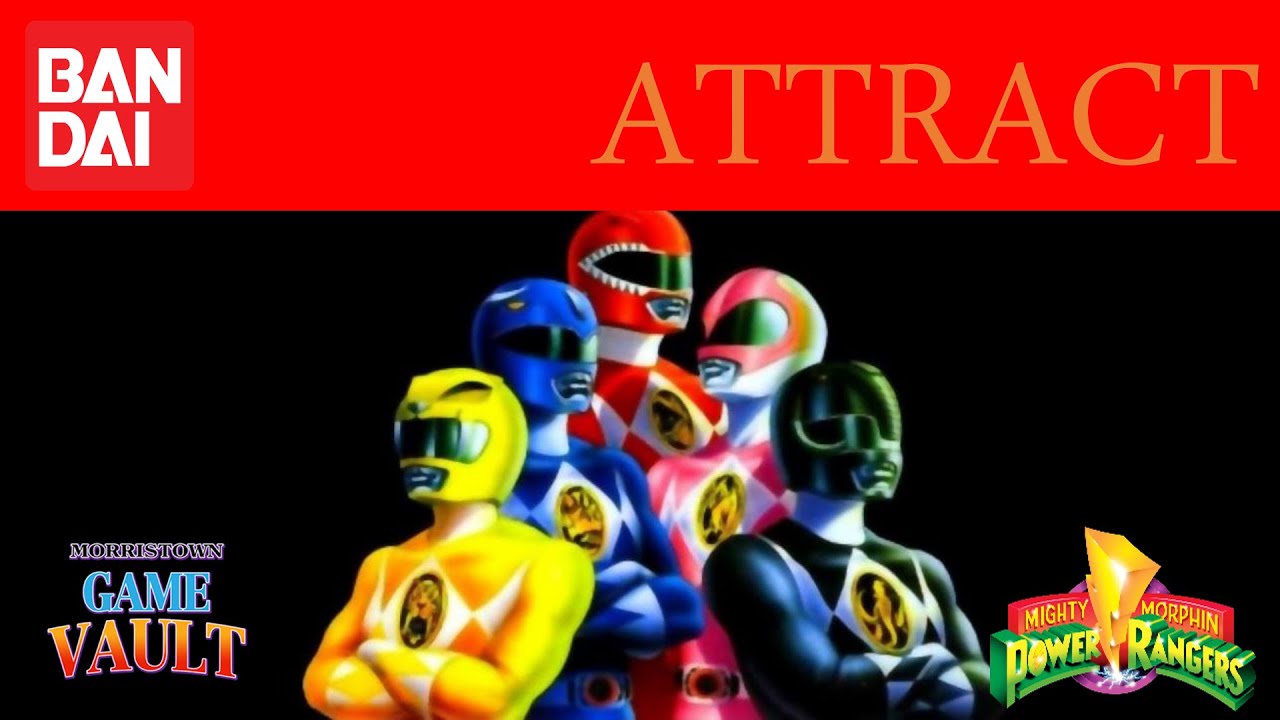 Mighty Morphin Power Rangers (SNES) - Attract Mode