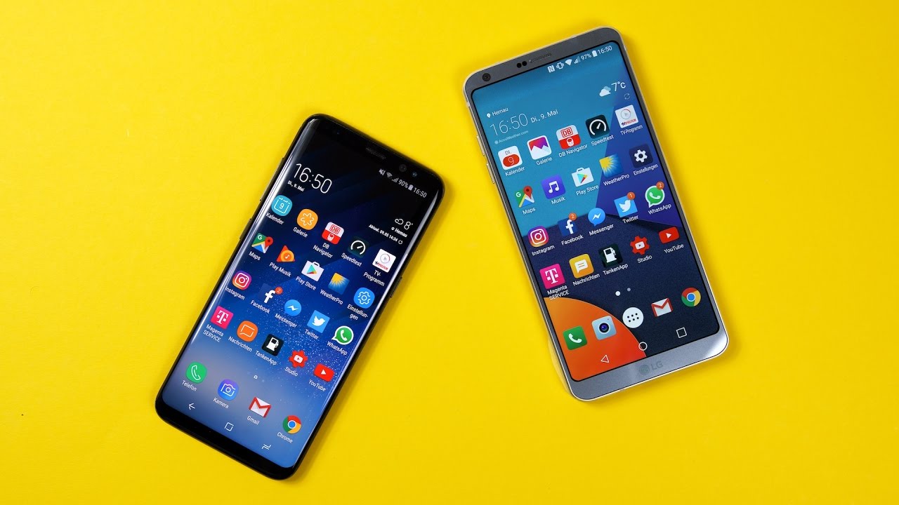 Samsung Galaxy S8 vs. LG G6 (Deutsch) | SwagTab